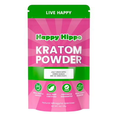 Happy Hippo Kratom Powder 227g / 8oz