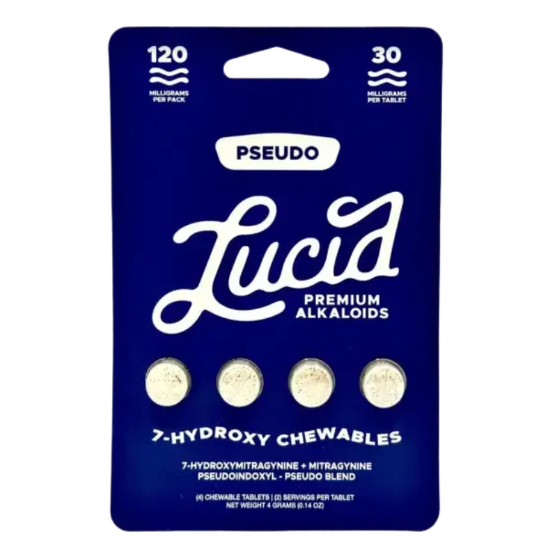 Lucid Pseudo 7OH Chewable Tabs 4ct 30mg per Tablet