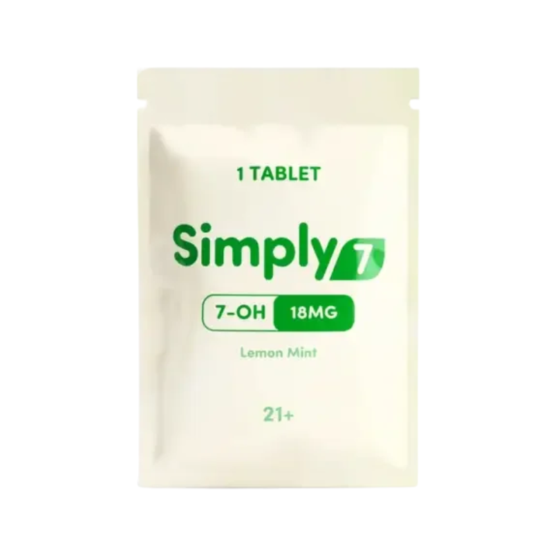 Simply7 7-Hydroxymitragynine Tabs 1ct 18mg per Tablet