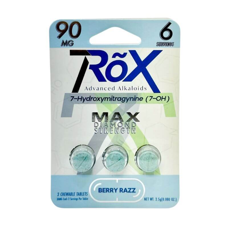 7Rox 7-Hydroxymitragynine Tablets 3ct 30mg Per Tablet