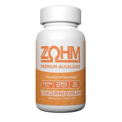 ZOHM 7-Hydroxymitragynine Tabs 20ct 22mg per Tablet