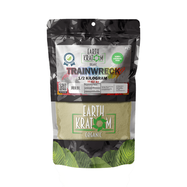 EARTH KRATOM POWDER 500G - TRAINWRECK