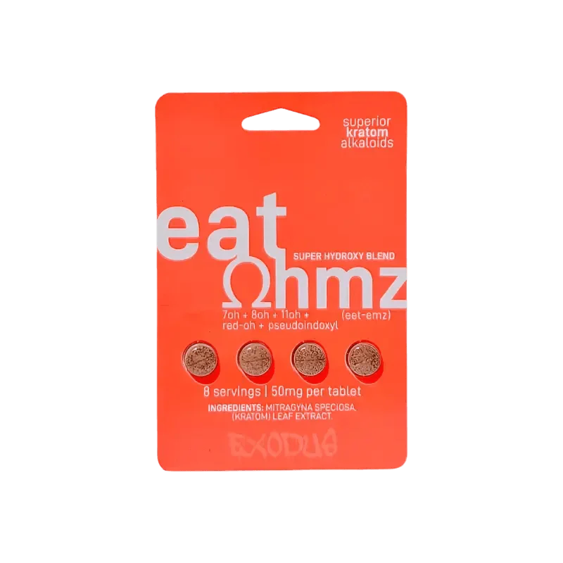 Eat OHMZ 4ct 7OH Tabs 7-OH 8OH 11OH Red-OH 50mg per Tablet