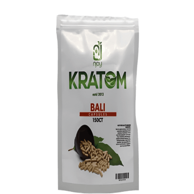 NJOY KRATOM CAPSULES 150CT - BALI