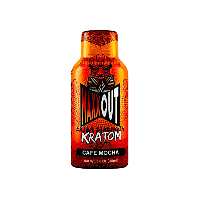 MAXXOUT EXTRA STRENGTH KRATOM SHOT 380MG – CAFE MOCHA