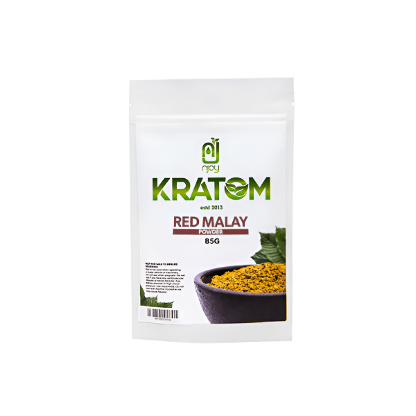 NJOY KRATOM POWDER 100G - MALAY RED VEIN