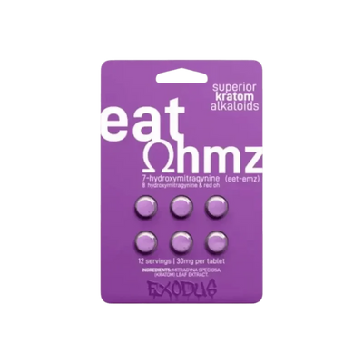 Eat OHMZ 6ct 7OH Tabs Exodus 7OH & 8OH & Red OH 30mg per Tablets