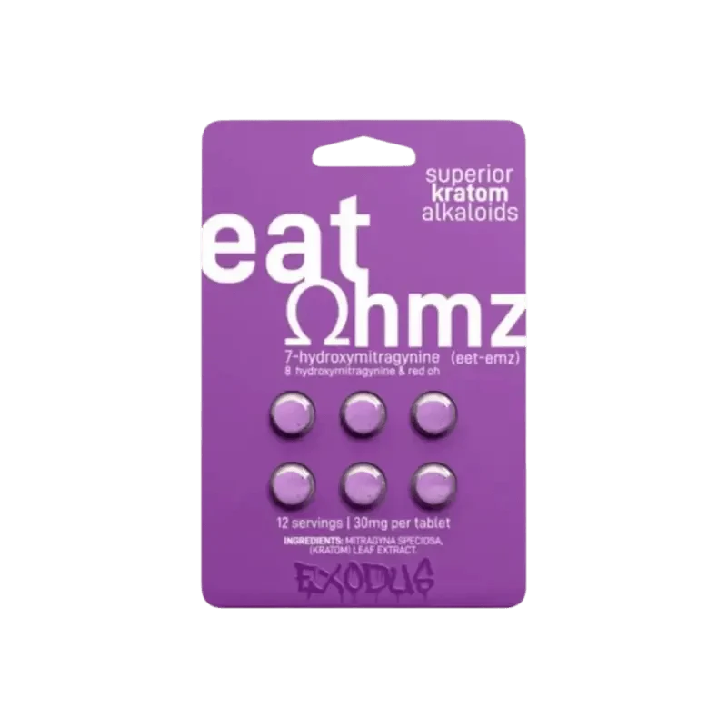 Eat OHMZ 6ct 7OH Tabs Exodus 7OH & 8OH & Red OH 30mg per Tablets