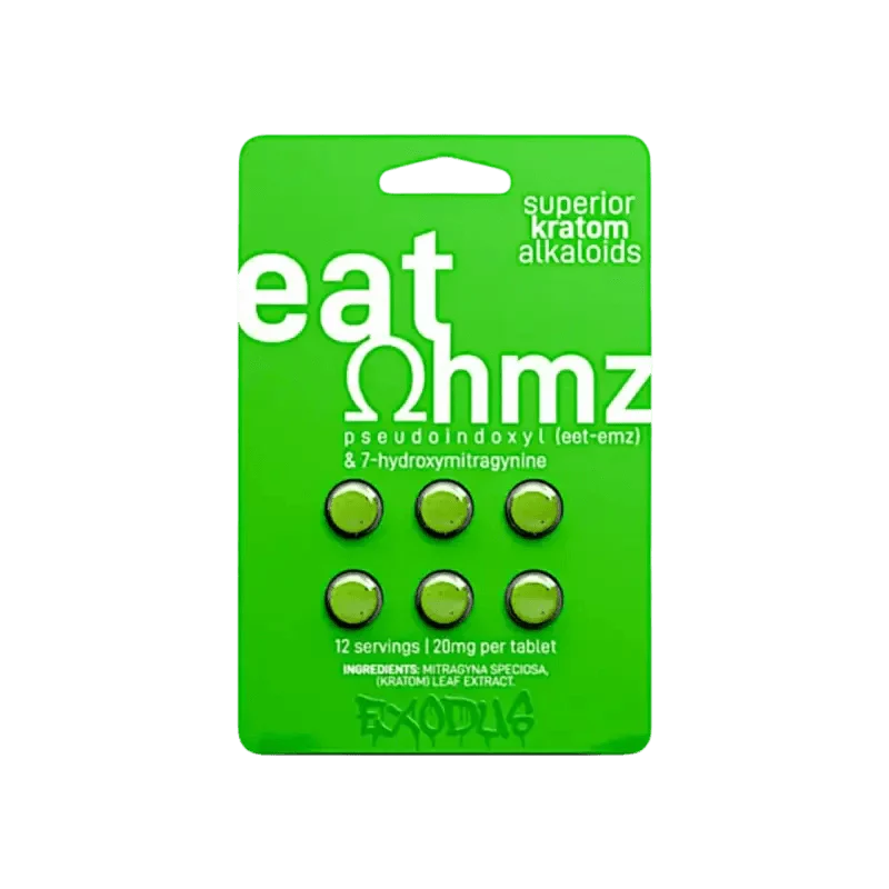 Eat OHMZ 6ct 7OH Tabs Exodus Extract Green Pseudo+7OH 20mg per Tablet