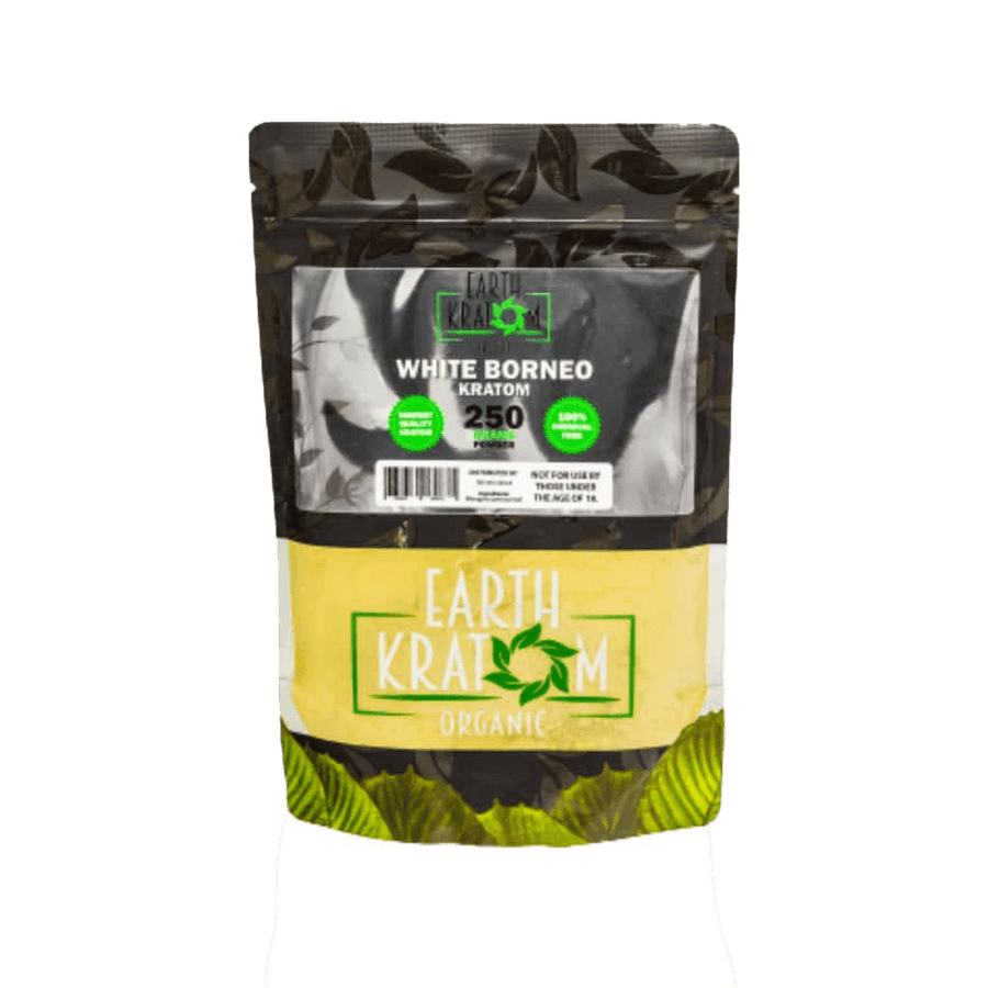 EARTH KRATOM POWDER 250G - BORNEO WHITE VEIN