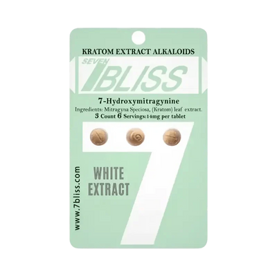 7 Bliss 3ct 7Oh Tabs White Extract 14mg per Tablet