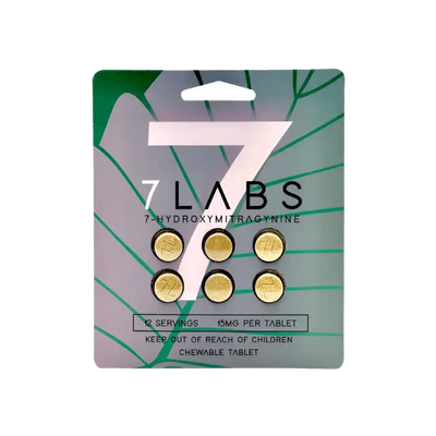 7 Labs 6ct 7OH Chewable Tabs 15mg Per Tablet