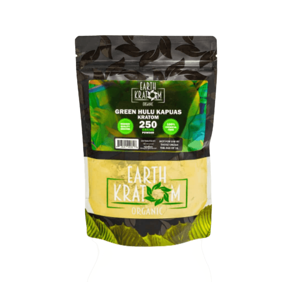 EARTH KRATOM POWDER 250G - HULU GREEN VEIN