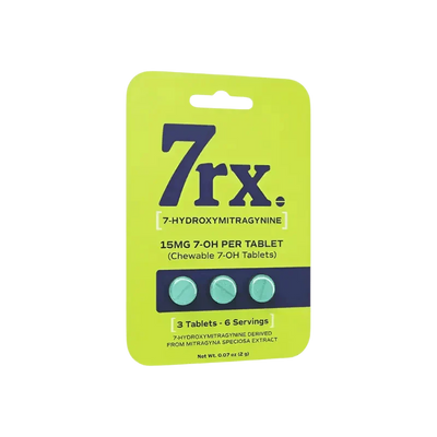 7rx 3ct 7OH Chewable Tabs 15mg per Tablet