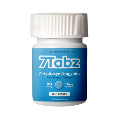 7Tabz 7-Hydroxymitragynine Chewable Tablets 10ct 15mg Per Tablet - Unflavored