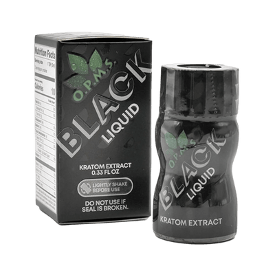 O.P.M.S. KRATOM SHOTS - BLACK