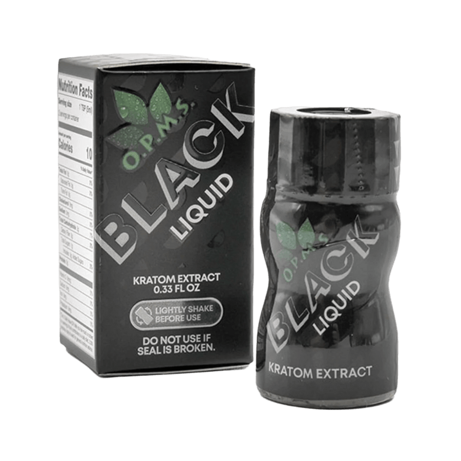 O.P.M.S. KRATOM SHOTS - BLACK
