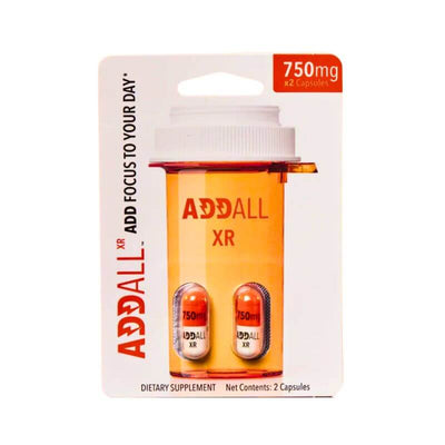 ADDALL XR DIETARY SUPPLEMENT CAPSULES 2CT / 750MG