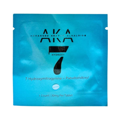 AKA 7-HYDROXY + PSEUDO 30MG TABLET POUCH 1CT - UNFLAVORED
