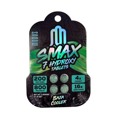 Modus Smax 7-Hydroxymitragynine Tablets 4ct 200mg Per Tablet