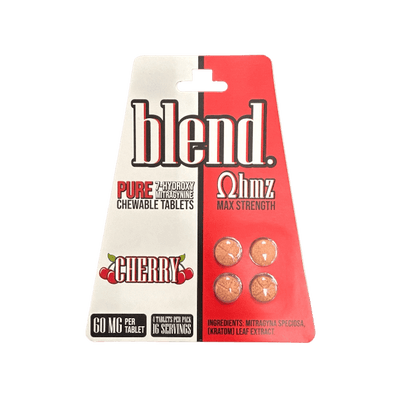 Blend OHMZ 7OH Chewable Tabs Max Strength 4ct 60mg Per Tablet - Cherry