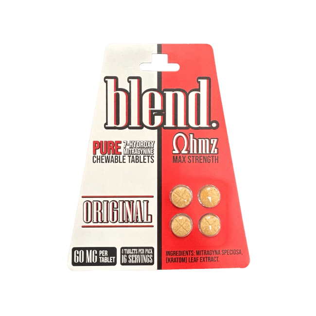 Blend OHMZ 7OH Chewable Tabs Max Strength 4ct 60mg Per Tablet - Original