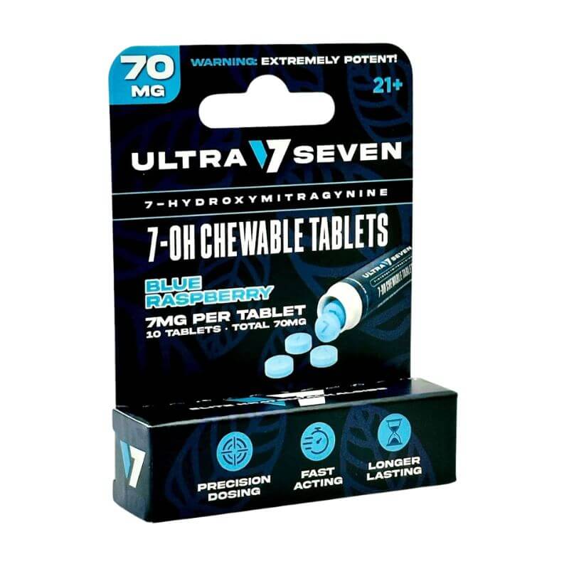 Ultra Seven 7-Hydroxymitragynine Tabs 10ct 7mg Per Tablet