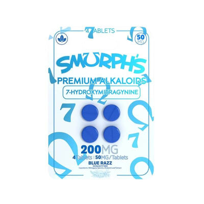 Smurph's 7-Hydroxymitragynine Tablets 4ct 50mg Per Tablet