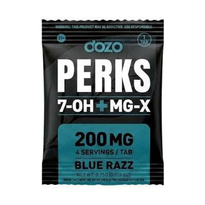 Dozo Perks 7-Hydroxymitragynine + MG-X Tablets 1ct 200mg Per Tablet