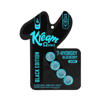 KREAM OHMZ BLACK EDITION 7-HYDROXYMITRAGYNINE TABLETS 4CT 140MG PER TABLET