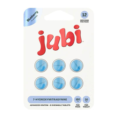Jubi 7-Hydroxymitragynine Chewable Tablets 6ct 30mg Per Tablet