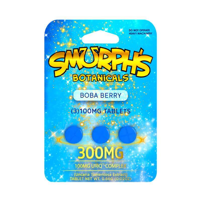 SMURPH'S BOTANICALS URIQ COMPLEX TABLETS 3CT 100MG PER TABLET