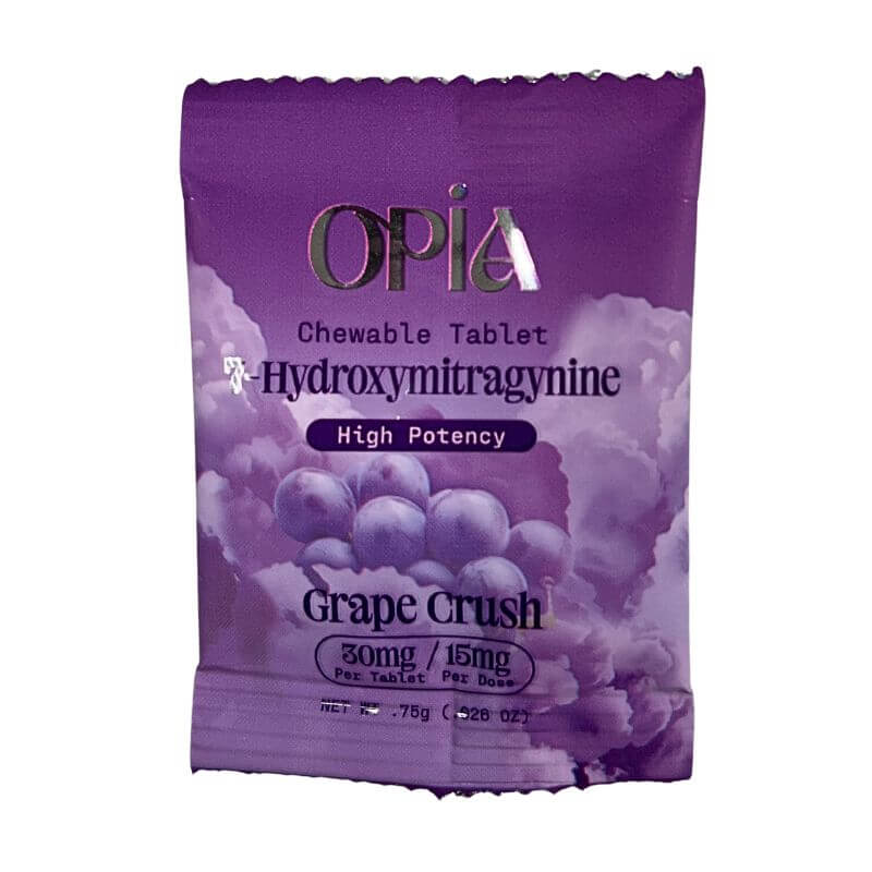 OPIA 7-HYDROXYMITRAGYNINE CHEWABLE 30MG TABLET - 1CT