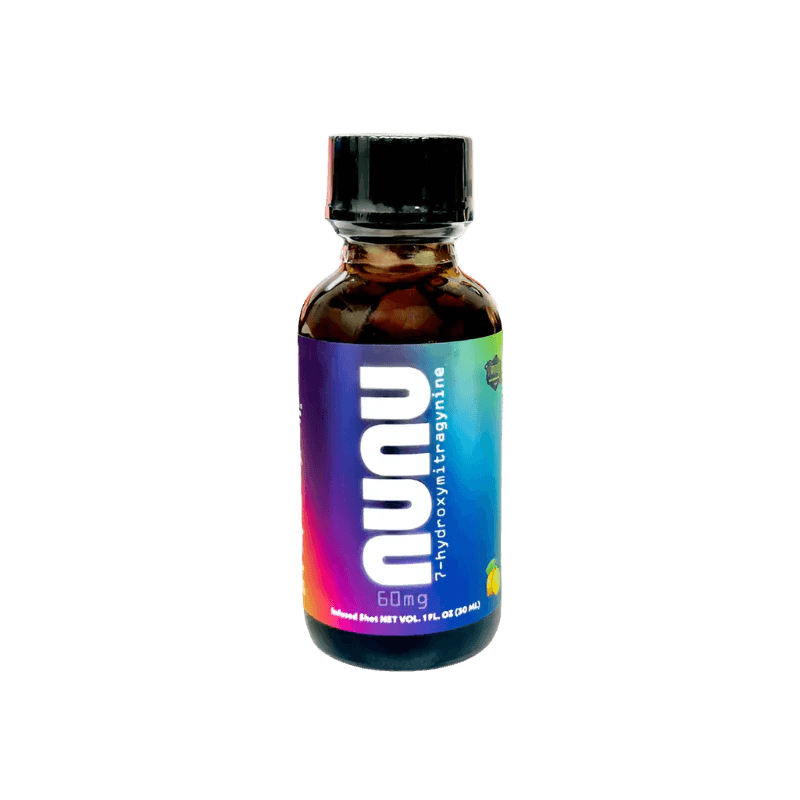 Nunu 7-Hydroxymitragynine Kratom Extract Shot Lemon 60mg