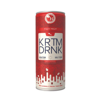 KRTM DRNK KRATOM + CAFFEINE SELTZER 12FL OZ 130MG
