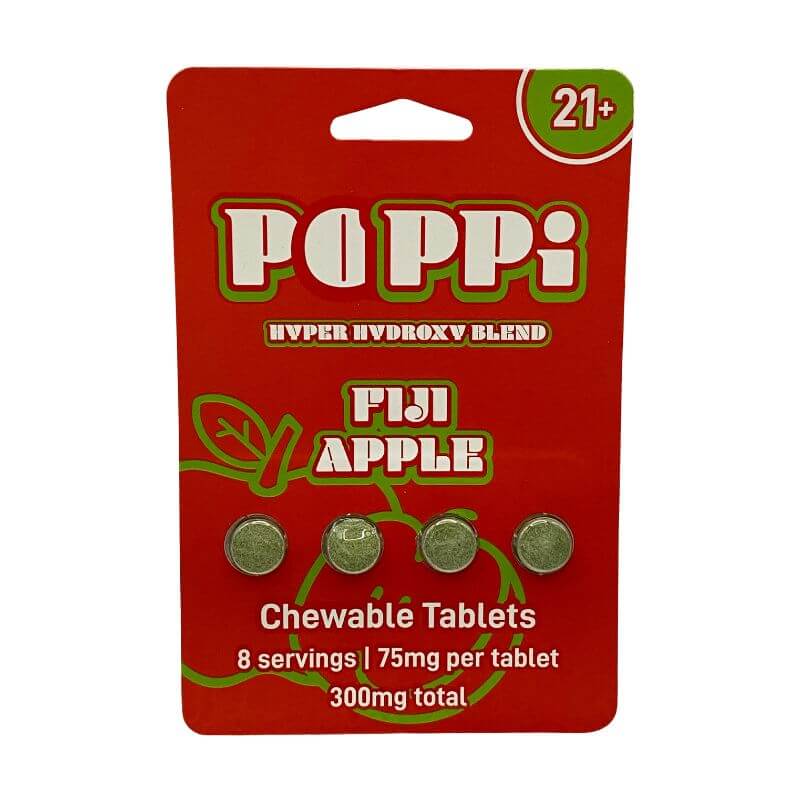 Poppi Hyper Hydroxy Blend Chewable Tablets 4CT 75MG Per Tablet