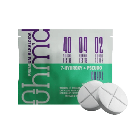Ohm'd 2ct 7OH Chewable Tabs Grape 40mg per Tablet