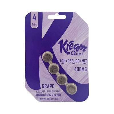 Kream 7-Hydroxy + Pseudo + Mit Chewable Tablets 4ct 100mg per Tablet