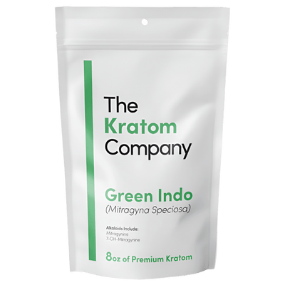 THE KRATOM COMPANY POWDER 8OZ - INDO GREEN VEIN