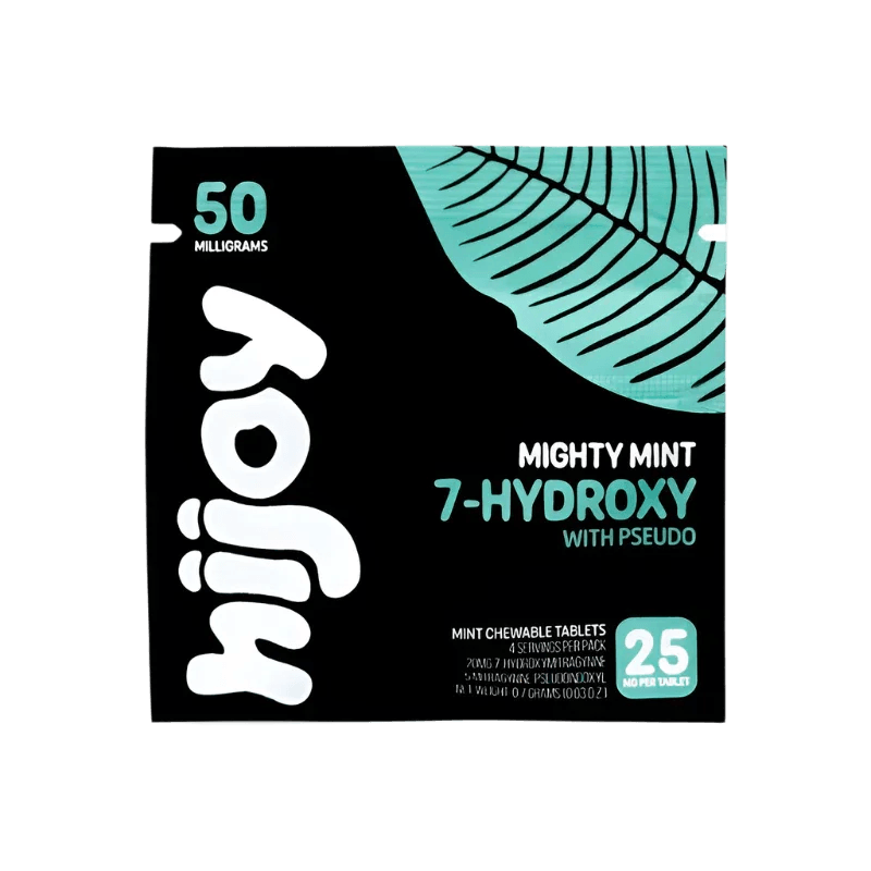 HIJOY 2ct 7OH + Psuedoindoxyl Mighty Mint 25mg per Tablet