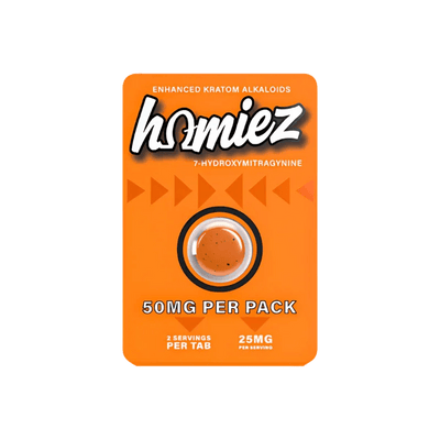 Homiez 1ct 7OH Natural Tabs 50mg Per Tablet