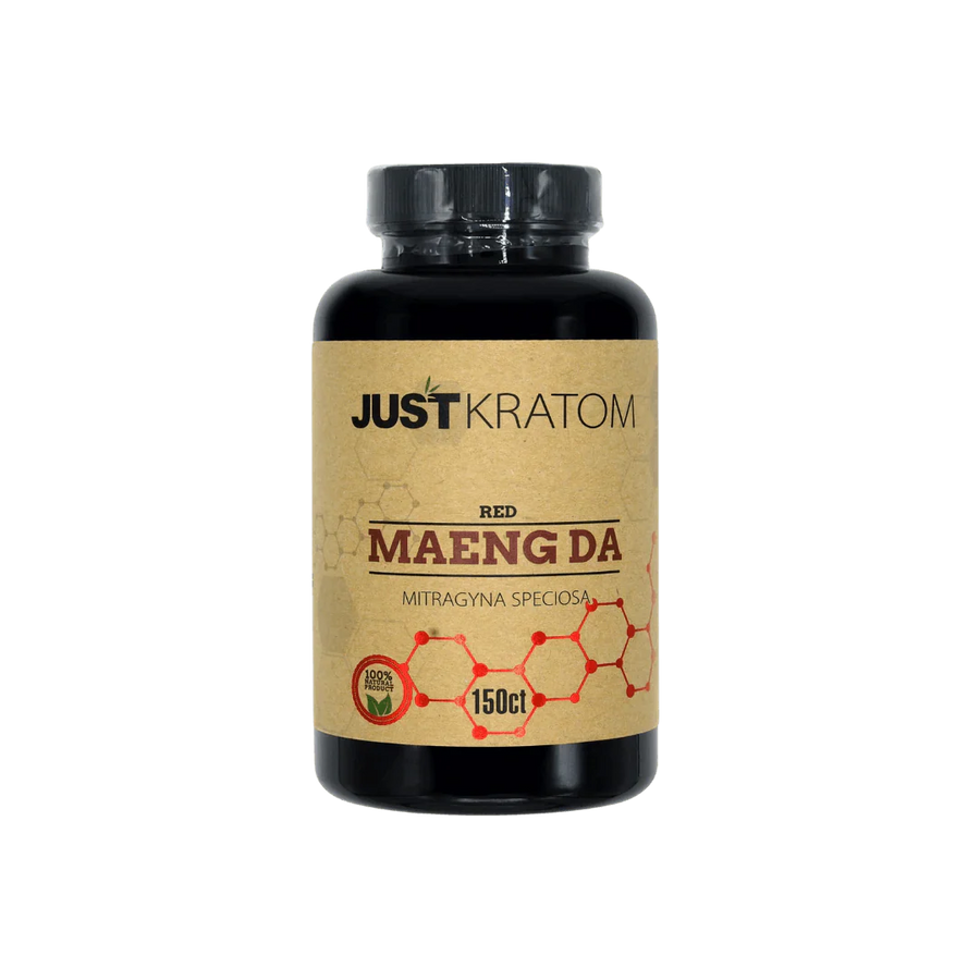 JUST KRATOM CAPSULES 150CT 500MG- MAENG DA RED