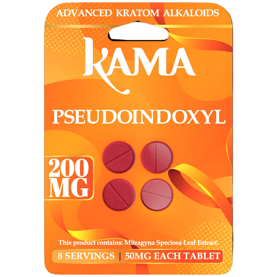 KAMA 4ct Psuedoindoxyl Tabs Unflavored 50mg per Tablet
