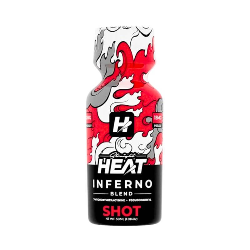 Straight Heat Inferno Blend 7-Hydroxymitragynine + Pseudo Shot 30mg - 30ml