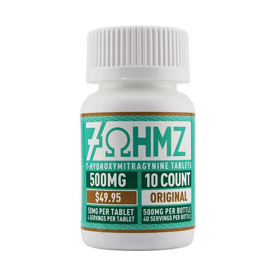 7OHMZ 7-Hydroxymitragynine Tablets 10ct 50mg Per Tablet