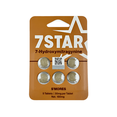 7Star 5ct 7OH Chewable Tabs S'mores 30mg Per Tablets