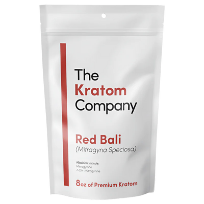 THE KRATOM COMPANY POWDER 8OZ - BALI RED VEIN