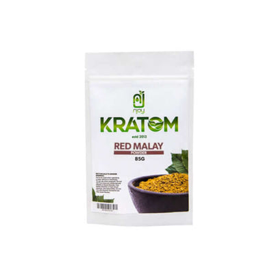 NJOY KRATOM POWDER 85G - MALAY RED VEIN