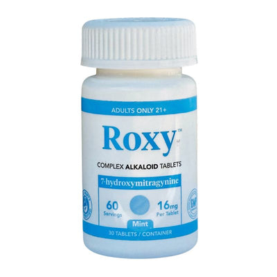 Roxy 7-Hydroxymitragynine Chewable Tablets 30ct 16mg Per Tablet