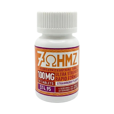 7OHMZ 7-Hydroxymitragynine Tablets 10ct 100mg Per Tablet